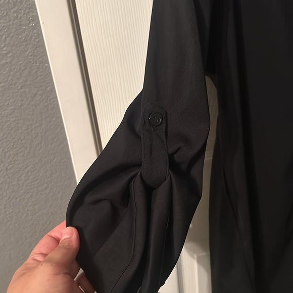 Max Studio xl black over coat/blazer light weight - Picture 4 of 7